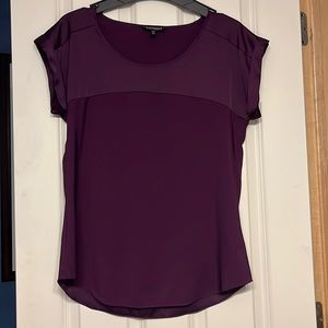 EXPRESS Deep Purple Blouse/Shell